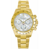 Rolex Daytona 116528-0032 Yellow Gold 40mm White Mother-of-Pearl Diamond Dial