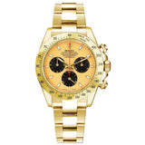 Rolex Daytona 116528-0041 Yellow Gold 40mm Champagne Dial