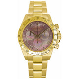 Rolex Daytona 116528 Yellow Gold 40mm Black Mother-of-Pearl Dial