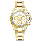 Rolex Daytona 116528-0042 Yellow Gold 40mm White Dial