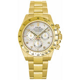 Rolex Daytona 116528 Yellow Gold 40mm White Mother-of-Pearl Dial