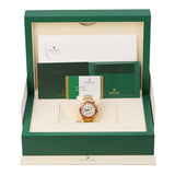 Rolex Cosmograph Daytona 116578SACO 40mm Yellow Gold Orange Sapphire Bezel Mother-of-Pearl Diamond Dial