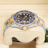 Rolex Submariner Date 116613LB Two-Tone Blue Dial 40mm Watch