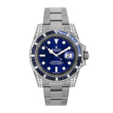 Rolex Submariner Date 116659SABR White Gold Blue Sapphire and Diamond Bezel Blue Dial 40mm