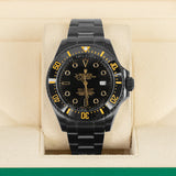 Rolex Deepsea Sea-Dweller 116660 44mm Custom Black PVD Stainless Steel Men's Watch