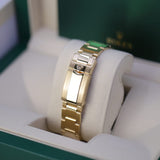 Rolex GMT-Master II 116718LN 40mm 18k Yellow Gold Green Dial