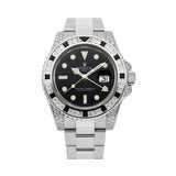 Rolex GMT-Master II 116759SANR White Gold Black Sapphire and Diamond Bezel Black Dial 40mm