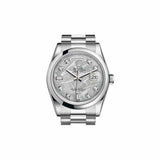 Rolex Day-Date 118206-0120 Meteorite Diamond Dial Platinum 36mm