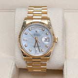 Rolex Day-Date 118238 36mm 18K Yellow Gold President Mother-of-Pearl Diamond Dial