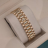 Rolex Day-Date 36 Ref. 118238 White Stick Dial 18k Yellow Gold President Bracelet