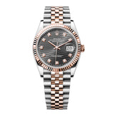 Rolex Datejust 36 Reference 126231-0041 Slate Fluted Motif Diamond Dial Jubilee Bracelet