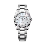 Rolex Datejust 126234-0020 Mother of Pearl Diamond Dial 36mm Stainless Steel Oyster