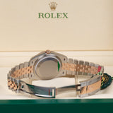 Rolex Datejust 36 126281RBR-0015 Rosé Dial Diamond Bezel Jubilee Bracelet