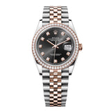 Rolex Datejust 36 126281RBR-0007 Black Diamond Dial Jubilee Bracelet 36mm