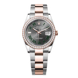 Rolex Datejust 36 126281RBR-0018 Slate Dial Diamond Bezel Oyster Bracelet