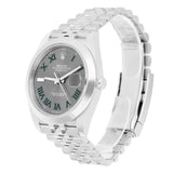 Rolex Datejust 41 126300-0014 Wimbledon Slate Dial Jubilee Bracelet Stainless Steel 2020