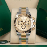 Rolex Cosmograph Daytona 126503-0004 Golden Dial Yellow Rolesor Oyster Bracelet