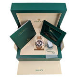 Rolex Daytona 126505-0001 Everose Gold 40mm Black Dial Oyster Bracelet