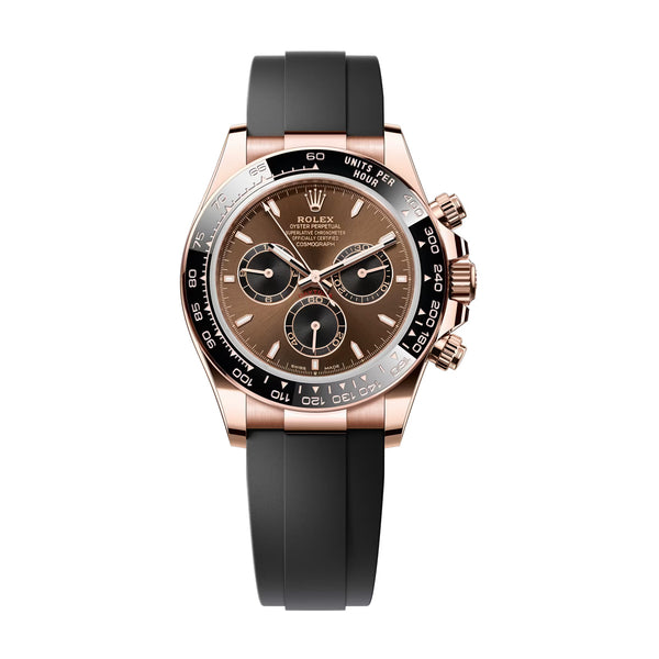 Rolex Cosmograph Daytona 126515LN-0010 40mm Everose Gold Chocolate Dial Oysterflex