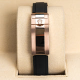 Rolex Daytona 126515LN-0002 40mm Everose Gold Black Dial Oysterflex Watch