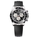 Rolex Cosmograph Daytona 126519LN-0002 40mm White Gold Bright Black Dial Oysterflex