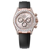 Rolex Cosmograph Daytona 126535TBR-0002 40mm Everose Gold Sundust Dial Oysterflex