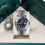 Rolex GMT-Master II 126710GRNR-0003 40mm Black Dial Oystersteel Jubilee Watch