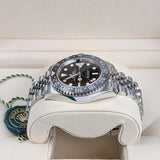 Rolex GMT-Master II 126710GRNR-0003 40mm Black Dial Oystersteel Jubilee Watch