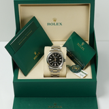 Rolex Oyster Perpetual 41 134300-0008 Black Dial Oystersteel Oyster Bracelet