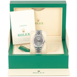 Rolex Air-King 14000 Gray Dial Jubilee Stainless Steel 34mm Watch