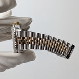 Rolex Datejust 36 Reference 16013 Light Blue Dial Aftermarket Diamond Bezel and Jubilee Bracelet
