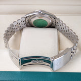 Rolex Datejust 36 Reference 16220 White Stick Dial Stainless Steel Jubilee Bracelet