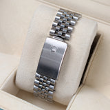 Rolex Datejust 36 Reference 16220 White Stick Dial Stainless Steel Jubilee Bracelet