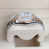 Rolex Datejust 36 Reference 16233 Steel & 18K Yellow Gold Aftermarket MOP Dial Jubilee Bracelet