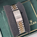 Rolex Datejust 16233 36mm Two-Tone Fluted Bezel Roman White Dial Jubilee Watch