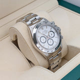 Rolex Cosmograph Daytona 16520 Zenith Movement Stainless Steel White Dial 40mm
