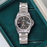 Rolex Explorer II 16570 Black Dial Oystersteel 40mm GMT Watch
