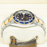 Rolex Submariner Date 16613 40mm Blue Dial Gold/Steel Watch