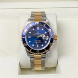 Rolex Submariner Date 16613 40mm Two-Tone Gold and Steel Blue Dial Watch