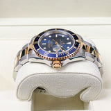 Rolex Submariner Date 16613 40mm Two-Tone Gold and Steel Blue Dial Watch