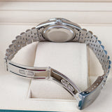 Rolex Datejust 36 Reference 16220 Blue Roman Dial Jubilee Bracelet