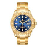 Rolex Yacht-Master 40 Reference 16628 18K Yellow Gold Blue Dial