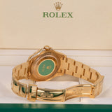 Rolex Yacht-Master 40 Reference 16628 18K Yellow Gold Blue Dial