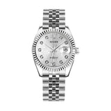 Rolex Datejust 31mm Ref. 178274 Silver Diamond Dial Stainless Steel Jubilee Watch