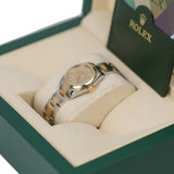 Rolex Datejust 179163 Champagne Dial Two-Tone 26mm Oyster Watch