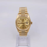 Rolex Day-Date 1802 18K Yellow Gold Champagne Dial 36mm