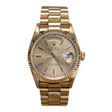 Rolex Day-Date 18038 36mm 18K Yellow Gold Champagne Dial
