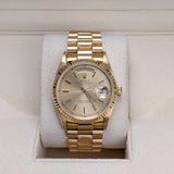 Rolex Day-Date 18038 36mm 18K Yellow Gold Champagne Dial