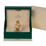 Rolex Day-Date 18038 36mm 18K Yellow Gold Champagne Diamond Dial