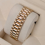 Rolex Day-Date 18038 36mm 18kt Yellow Gold with Aftermarket Diamond Dial and Bezel
